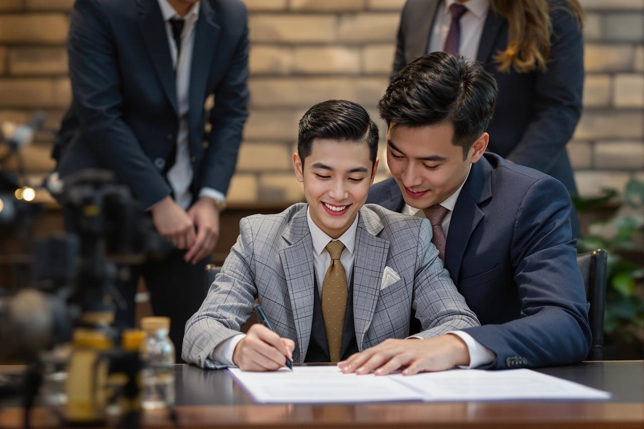 花都影视签约新生代演员陈晓宇,将出演年度大剧《山海经》