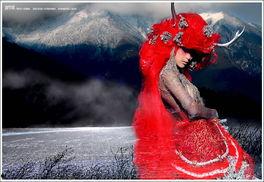 奇幻鹿图片,森林深处的神秘传说