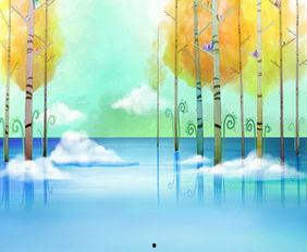 主题背景画,主题背景下的艺术画卷